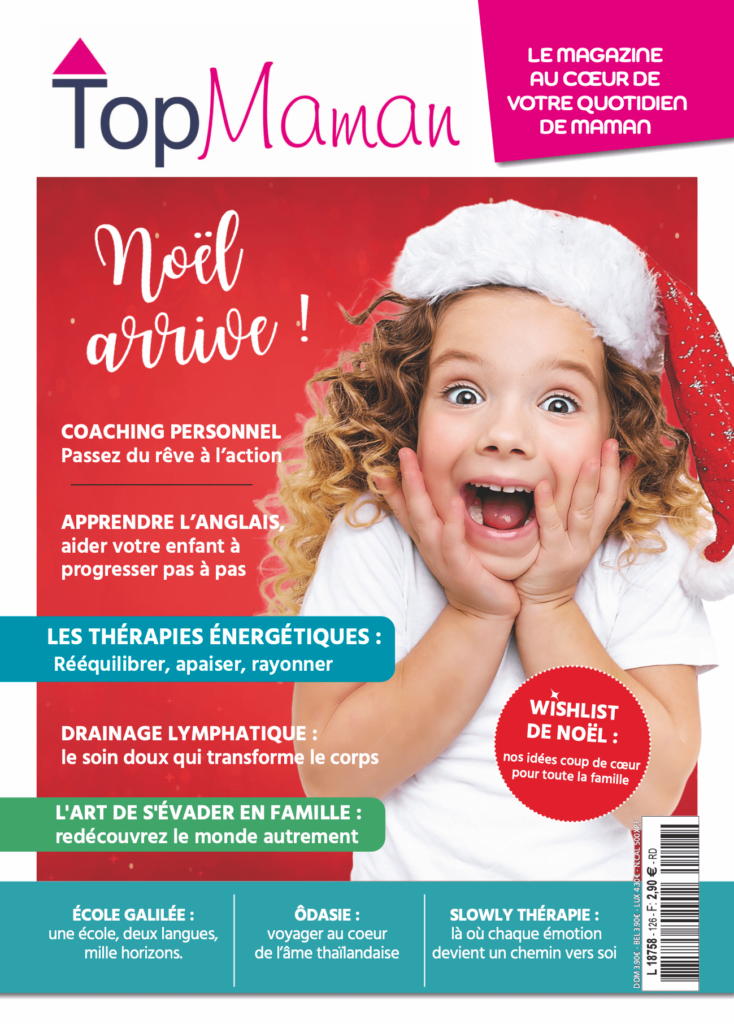 Couverture du magazine top maman