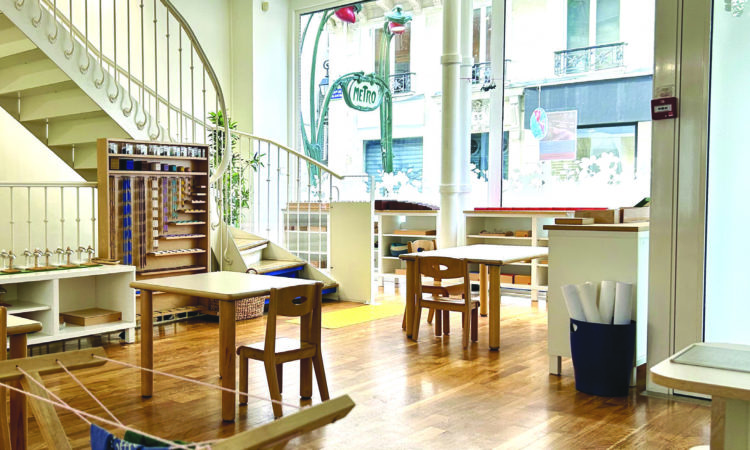 Ecole Papin : la pédagogie Montessori au coeur de Paris